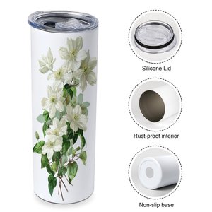 Gobelet isotherme en acier inoxydable 20 oz avec logo personnalisé, tasse de voyage personnalisée - Product Image 3