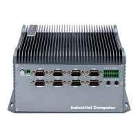 PC Mini Box Industri Tanpa Kipas OEM/ODM Win 10 11/Linux Dengan 1*Slot RAM DDR IIII, hingga 16GB