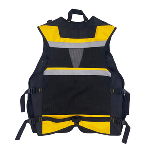 <span class=keywords><strong>Chaleco</strong></span> reflectante personalizado <span class=keywords><strong>para</strong></span> <span class=keywords><strong>electricista</strong></span> y carpintería <span class=keywords><strong>Chaleco</strong></span> de herramientas de trabajo de PVC con bolsillos Compatible con OEM y ODM - Product Image 1