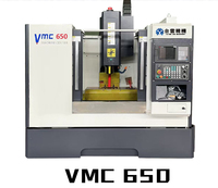 Centre d'usinage CNC VMC640 à alimentation rapide, corps en fonte haute rigidité, équipement industriel de découpe de métaux, directement de l'usine