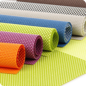 Modern minimalist rectangular European-style Teslin placemats, Western-style placemats, coasters, <b>table</b> <b>mats</b>, heat-insulating - Product Image 4