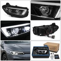 Pour Hyundai Tucson Elantra Palisade Santa Fe Kia Sportage NQ5 Sorento Seltos K3 K5 Phare avant Pare-chocs avant 92101N9000 86511AA000