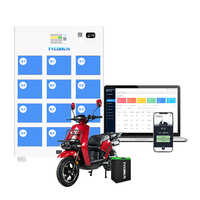Station de recharge multifonctionnelle TYCORUN pour échange de batteries de motos électriques, armoire de location de batteries pour vélos et trottinettes électriques