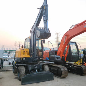 รถขุดไฮดรอลิกมือสอง ฮุนได รุ่น R60W-9 ปี 2019 เครื่องยนต์ยันมาร์ กำลัง 56 กิโลวัตต์ พร้อม PLC และปั๊ม - Product Image 2