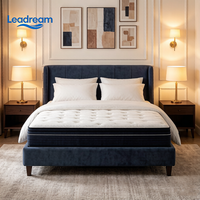 Luxuriöse Hochwertige Fabrik-Großhandels-Hotelmatratze Direktlieferung 10 Jahre Garantie Umweltfreundliche Memory-Schaum Queen King Size Bettmatratze