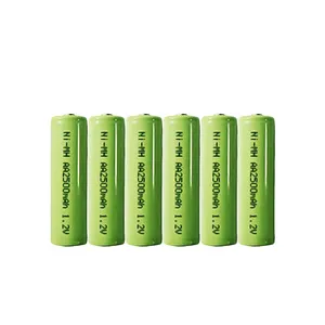 Ni-mh 1.2v 2.4v 3.6v 4.8v 6v 7.2v 9.6v 12v 14.4vサイズAa Aaa AaaaNimh充電式バッテリー