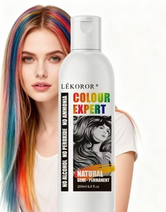 Perruque de cheveux humains semi-permanente acide Ador E Hair Dye Color - Product Image 1