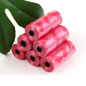 ถุงย่อยสลายได้ทางชีวภาพขนาดเล็ก,ถุงใส่ขยะเซ่อสีแดงสำหรับสัตว์เลี้ยงสั่งทำได้ - Product Image 3