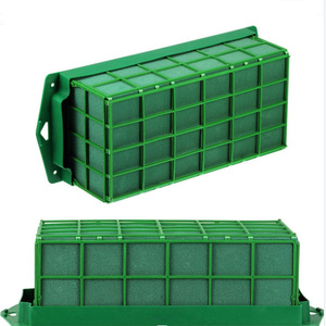 Jaula de Plástico para Flores, Florero Cuadrado de Escritorio o Pared, Exhibición Floral, Diseño Moderno, Plástico Fenólico, Corte de Precisión de 1 mm - Product Image 4