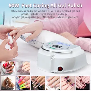 GELPAL Đèn Móng Gel UV LED Không Dây Sạc Được Chất Lượng Cao Máy Sấy Móng Đèn Led Uv Chữa Bệnh Dùng Cho Thẩm Mỹ Viện Hoặc Sử Dụng Tại Nhà