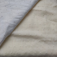 100% coton biologique tissu Plumetis tissé sergé Style à la mode imprimé motif robes mariages-mètre taille les deux filles garçons