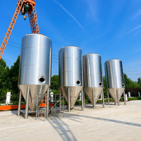 Cuve de Fermentation Conique en Acier Inoxydable Tonsen 2000L-10000L (20HL-100HL) à Double Enveloppe pour Brasserie Commerciale
