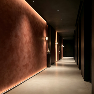 <span class=keywords><strong>Peinture</strong></span> Métallisée Commerciale Effet <span class=keywords><strong>Velours</strong></span>, Revêtement Mural Économique, Durable, Résistant aux Rayures et Stable en Couleur pour Hôtels, Galeries et Gîtes - Product Image 5