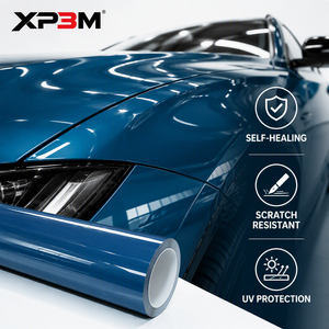 ฟิล์มใสกันรอยรถยนต์ XP3M สีฟ้าทัสคานี OEM เงา TPU ความหนา 7.5 มิล ซ่อมแซมตัวเองได้ ป้องกันรอยขีดข่วน ป้องกันสีเหลือง ช่องระบายอากาศ - Product Image 3