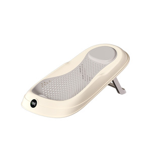 Support de bain intelligent pour bébé Baby Guard Town avec affichage de la température, pour position assise ou allongée, antidérapant, portable, en matériau PP - Product Image 2