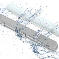Barre LED 36W 1200mm, 120 degrés, étanche, en aluminium, résistante aux intempéries, avec capteur, éclairage linéaire d'urgence, pour usine, atelier, garage, IP65 IK08