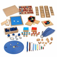Set de Matemáticas y Lenguaje Montessori de 88 Piezas: Alfabeto Móvil, Tableros Seguin, Cubo Binomial, Escalera de Cuentas, Sólidos Geométricos para Aula (3-13 Años)