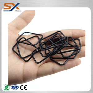 SHUOXI Op maat gemaakte siliconen NBR EPDM pakkingen, afdichtingen, vlakke afdichtingsringen, ringen, op maat gemaakte rubberen ringen levering - Product Image 2