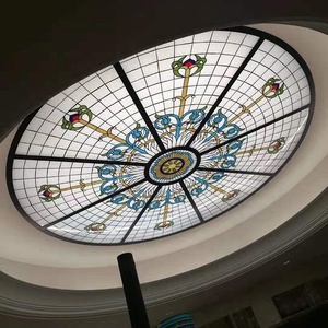 Vitrales Curvos Sólidos de Estilo Americano de 48' Personalizados, con Triple Acristalamiento, para Dormitorio, Hotel, Sala de Estar, Comedor, Techo - Product Image 2