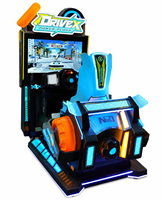 LeChuang Epark ODR-06 Machine de jeu d'arcade simulateur de course automobile 32 voitures à monnayeur avec panneau métallique en promotion