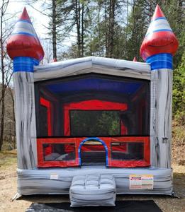 Château gonflable avec toboggan aquatique, grande structure de saut gonflable pour adultes à vendre - Product Image 5