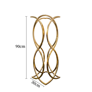 <strong>Top</strong> Quality Gold Flower Stand <strong>Table</strong> Decor Flower Rack Centerpiece for Wedding <strong>Decoration</strong> and <strong>Table</strong> Centerpiece - Product Image 3