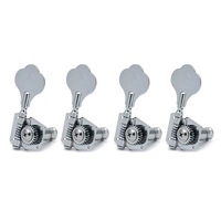 Wholesale Gold Open End Rosewood Tuning Pegs 4 String for Jazz Electric Bass Guitar Replacement Accessories