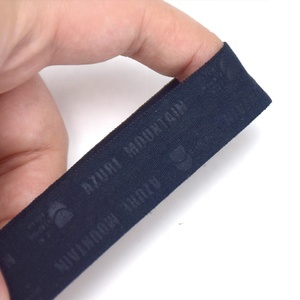 <span class=keywords><strong>Jacquard</strong></span> Webbing Nhà Cung Cấp Nhiệt Con Dấu Thép Ban Nhạc Đàn Hồi Chấp Nhận Tùy Biến Màu Rắn Đàn Hồi Tập Thể Dục May Trang Trí Vành Đai - Product Image 5