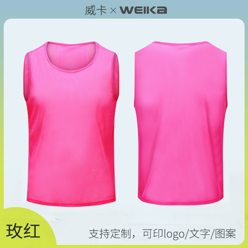 Large mesh without strap-rose red
