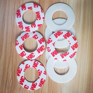 فاصل نايلون مسطح مخصص 3 متر غسالة بلاستيكية لاصقة عادي دين التصنيع باستخدام الحاسب الآلي/حقن صب جاف/أصفر بدون زيتات/اختياري - Product Image 4