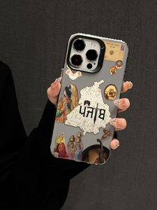Custodia Trasparente in TPU con Motivo Collage di Adesivi Mediorientali, Cover Morbida Antiurto da Viaggio per iPhone 17 16 15 14 13 Pro Max - Product Image 2