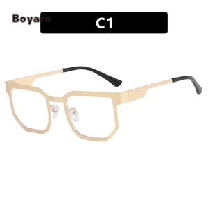 Boyarn, <span class=keywords><strong>gafas</strong></span> <span class=keywords><strong>cuadradas</strong></span> de gran tamaño para miopía, <span class=keywords><strong>gafas</strong></span> antiluz azul para hombre y <span class=keywords><strong>mujer</strong></span>, <span class=keywords><strong>gafas</strong></span> de Metal para ordenador, <span class=keywords><strong>gafas</strong></span> de graduación para <span class=keywords><strong>mujer</strong></span> - Product Image 2