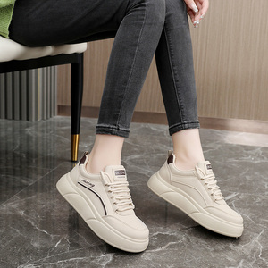 Nouvelles Chaussures Tendance Femme Printemps/Été 2026 à Semelle Épaisse Rehaussante et Respirante à Bout Rond - Product Image 5