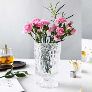 Vaso da <span class=keywords><strong>Fiori</strong></span> Moderno Minimalista di Lusso a Forma di Diamante in Cristallo Quadrato <span class=keywords><strong>per</strong></span> Idroponica, <span class=keywords><strong>per</strong></span> Casa, Matrimoni, Ristoranti, Bianco - Product Image 4