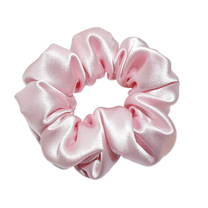 Élastique à cheveux en soie premium 30 mm, grande taille 4/6 cm, style coréen haut de gamme, accessoire pour cheveux pour femme, fabriqué 100 % en soie de mûrier de haute qualité - Product Image 4
