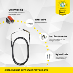 Cavo Frizione Moto in Super Offerta <span class=keywords><strong>TMX</strong></span> 125 ALPHA/CG125/XTZ/STX125/XR125/RS100/SNIPER 150 MXI per il Mercato Filippino - Product Image 2