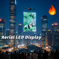 Bestar Creative Drone LED Flying Screen Holographic Mesh Dynamic Aerial Light Show IP68 Rated Elevator Commercial Brand