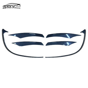 Canard paraurti anteriore <span class=keywords><strong>C257</strong></span> <span class=keywords><strong>CLS</strong></span> con bocchette fendinebbia in fibra di carbonio per Mercedes Benz <span class=keywords><strong>C257</strong></span> <span class=keywords><strong>CLS</strong></span> Class - Product Image 3