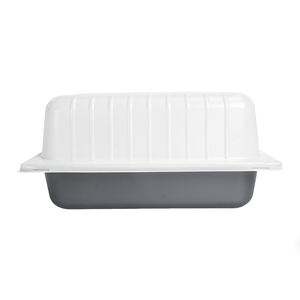 Bacs à glace rectangulaires empilables de 5 <span class=keywords><strong>litres</strong></span> en <span class=keywords><strong>plastique</strong></span> de haute qualité, avec logo personnalisé, écologiques, non toxiques, de qualité alimentaire, pour gelato et crème glacée - Product Image 5