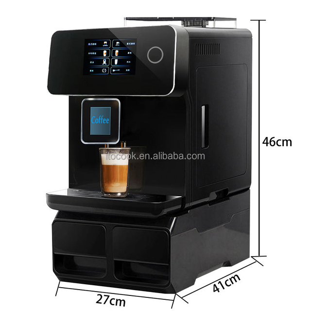 Premium Touchscreen Smart Freshly Ground Coffee Machine Fully Automatic Coffee Machine Office Use Coffee Vending Machine