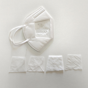 <span class=keywords><strong>Masque</strong></span> anti-poussière CE <span class=keywords><strong>FFP2</strong></span> avec attaches d'oreille pour la sécurité industrielle au travail - Product Image 2