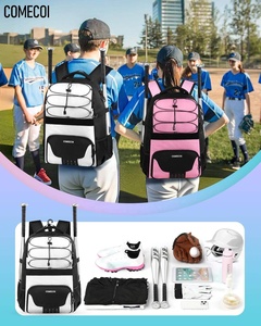 Sac à <span class=keywords><strong>dos</strong></span> de sport personnalisé grande capacité pour équipement de baseball et softball, avec compartiment à chaussures pour joueurs d'équipe - Product Image 3
