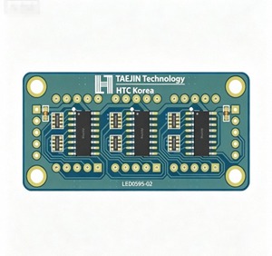 Module d'affichage LED 7 segments à 3 chiffres, circuit numérique à registre à décalage 74HC595, tube numérique rouge, 3.3V 5V, Arduino SPI, minuterie, compteur, tension - Product Image 5