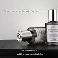 Diffuseur de parfum pour voiture Double Arche Noir Électroplaqué avec Housse en Coton, 160 ml, Désodorisant et Fournitures Automobiles