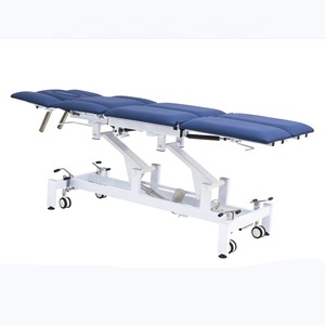 Rehab merenggang terapi Tecar elektrik, fisioterapi ostatik Bed <span class=keywords><strong>Chiropractor</strong></span> meja pijat pemeriksaan sofa untuk perawatan - Product Image 6