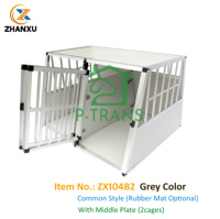 Cage pour chien en Aluminium ZX104B2-G