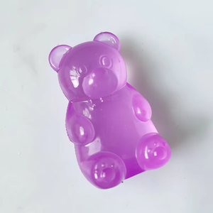 Stretchy Foam <b>Bear</b> Stress Ball Squeeze and Squish Anxiety Relief Toy <b>Cute</b> <b>Bear</b> Shaped Sensory Fidget Toy for Boys All Ages - Product Image 5