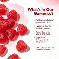 Gummies de collagène OEM ODM sous marque privée pour la beauté et la santé : soutien des cheveux, de la peau, des ongles et des articulations – Complément alimentaire