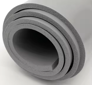 Rollo de Espuma de Goma de Silicona Roja y Gris Resistente al Calor de Alta Temperatura, Aislamiento Térmico, Impermeable, para Dispositivos Médicos de Hierro - Product Image 3