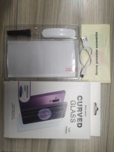 Protector de pantalla de vidrio templado uv curvado 3D, con paquete al por menor para samsung galaxy s23 s22 s22 plus <span class=keywords><strong>pro</strong></span> filmes s23 ultra - Product Image 4